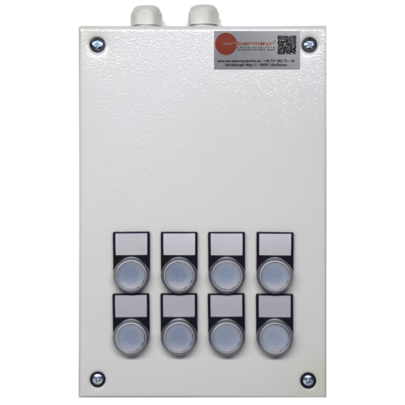 KNX-Tastertableau für Industrieanwendungen