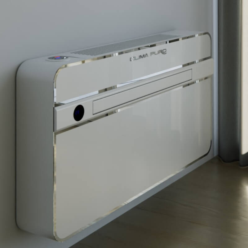 Klimagerät ohne Außengerät oder Splitgerät? 2 Klimagerät ohne Aussengerät Silent ClimaPuro seitlich