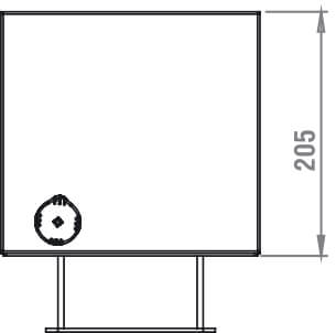 Kompaktheizkörper Radiator ENO-R (ohne Gebläse)